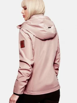 Marikoo Jacken & Westen*Damen Übergangsjacke - Erdbeere rosa uni