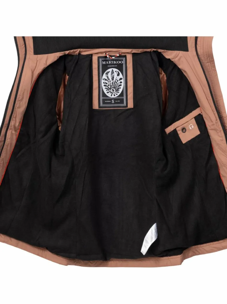 Marikoo Jacken & Westen*Damen Übergangsjacke - Erdbeere terra uni