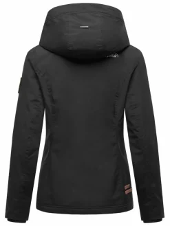 Marikoo Jacken & Westen*Damen Übergangsjacke - Erdbeere schwarz uni