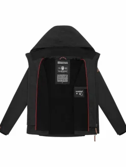 Marikoo Jacken & Westen*Damen Übergangsjacke - Erdbeere schwarz uni