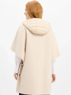 comma Jacken & Westen*Damen Übergangsjacke mit Woll-Anteil sand uni