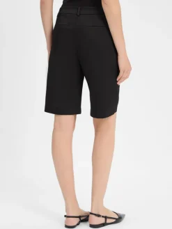 comma Hosen*Damen Bermuda schwarz uni