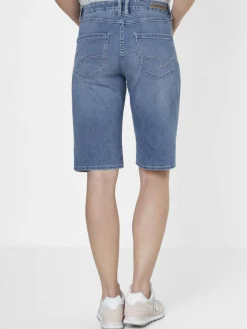 Paddock`s Jeans*Damen Bermuda - ANNA Regular Fit denim uni