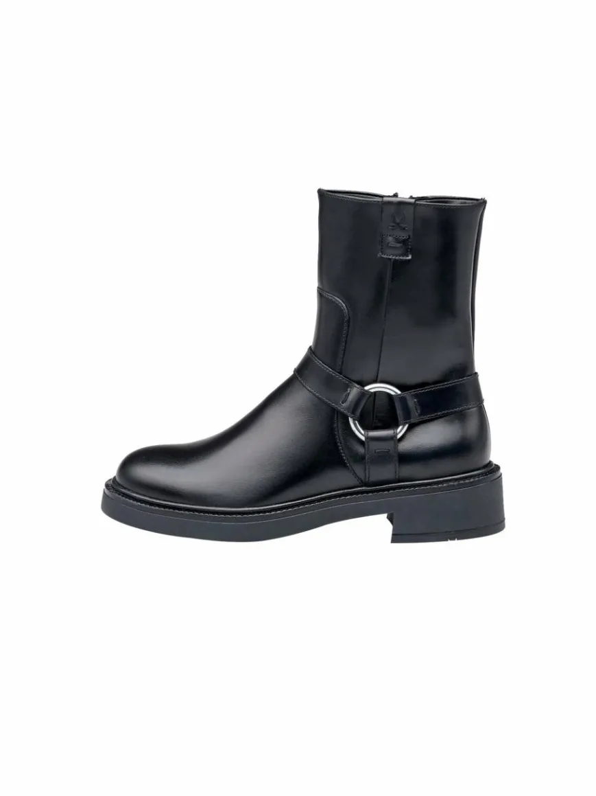 Lloyd Boots & Stiefeletten*Damen Bikerboots schwarz uni