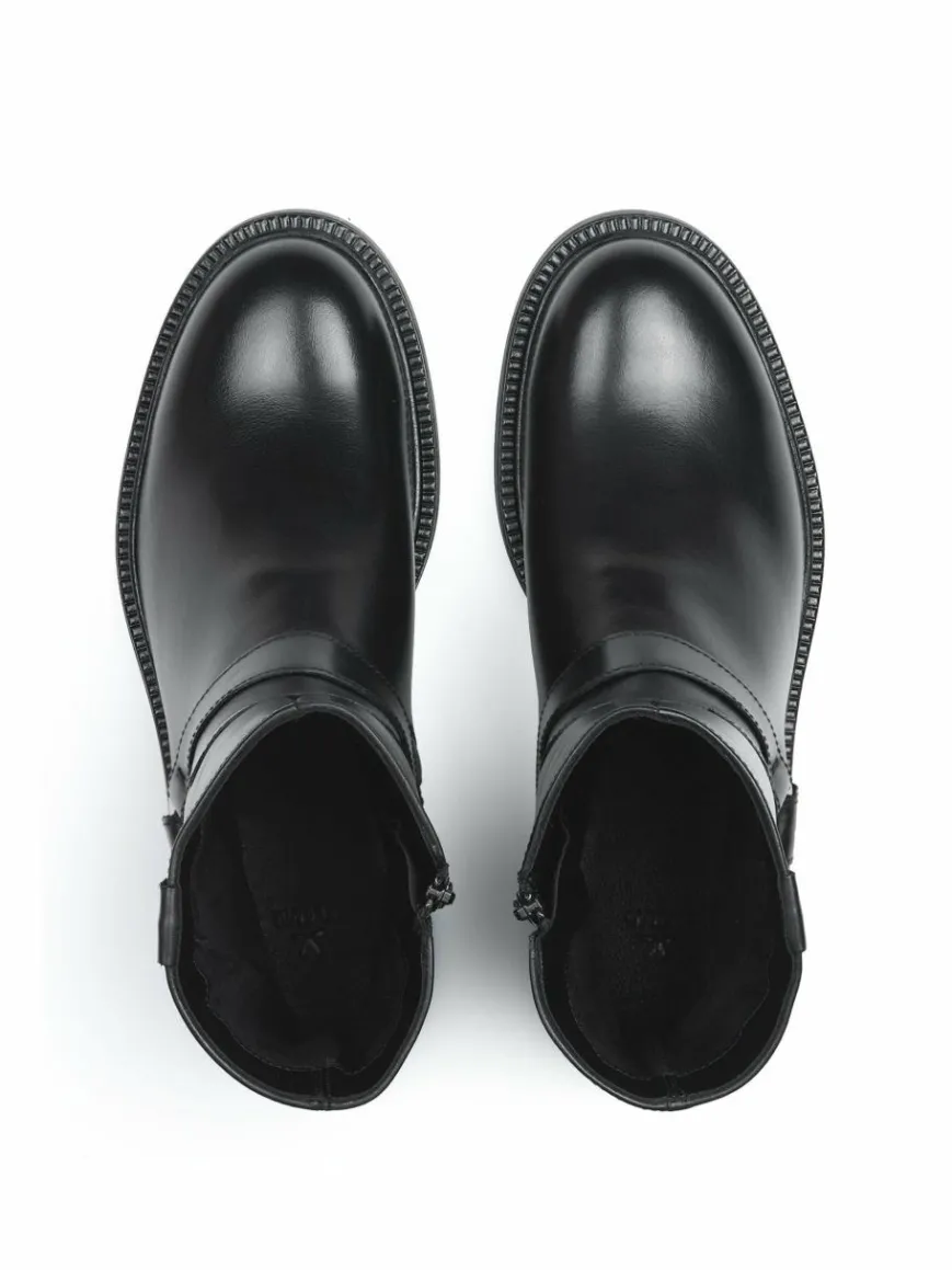 Lloyd Boots & Stiefeletten*Damen Bikerboots schwarz uni