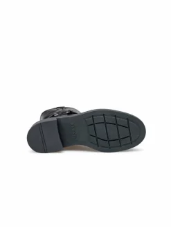 Lloyd Boots & Stiefeletten*Damen Bikerboots schwarz uni