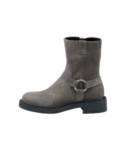 Lloyd Boots & Stiefeletten*Damen Bikerboots grau uni