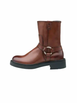 Lloyd Boots & Stiefeletten*Damen Bikerboots cognac uni