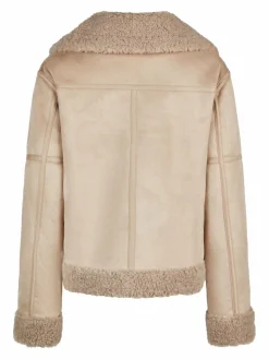 White Label Jacken & Westen*Damen Bikerjacke taupe uni