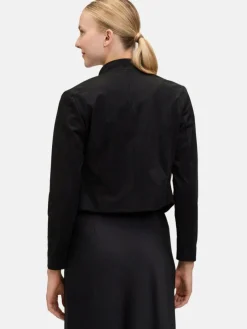 Vera Mont Blazer*Damen Bikerjacke schwarz uni