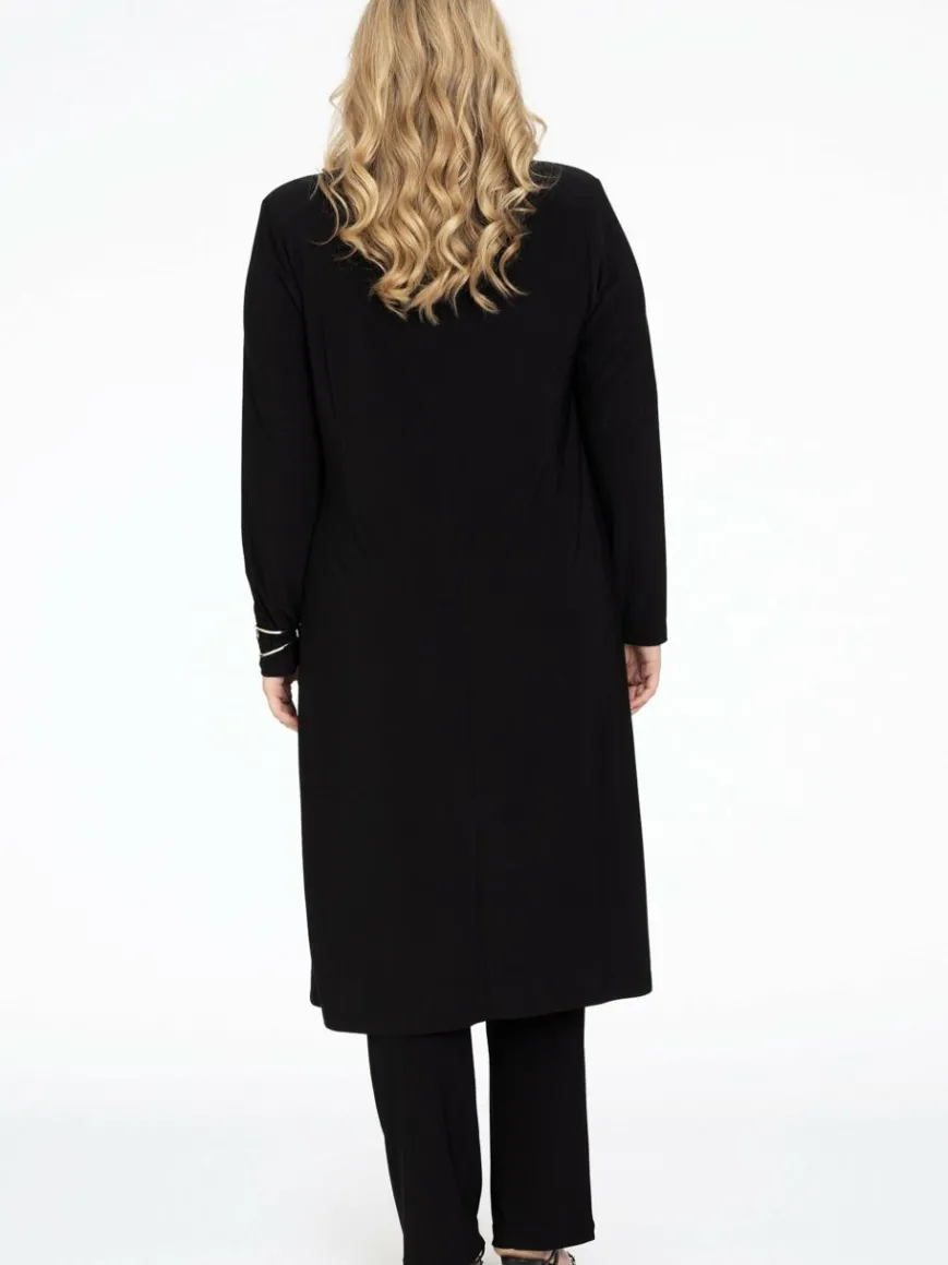 YOEK Blazer*Damen Blazer schwarz uni