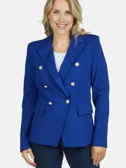 White Label Blazer*Damen Blazer royal uni