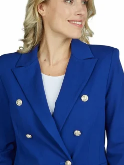 White Label Blazer*Damen Blazer royal uni