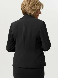 Frank Walder Blazer*Damen Blazer schwarz uni