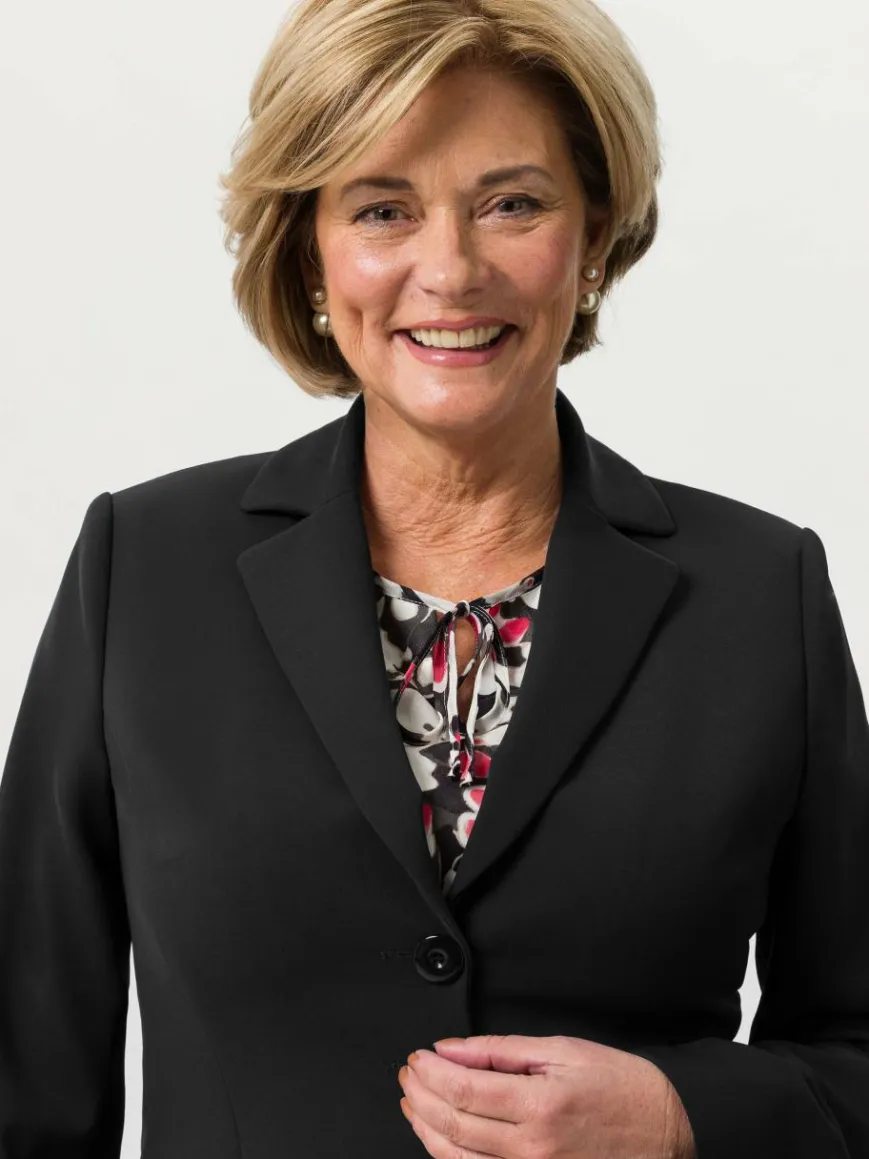 Frank Walder Blazer*Damen Blazer schwarz uni