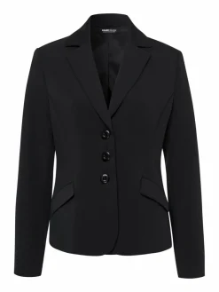 Frank Walder Blazer*Damen Blazer schwarz uni