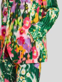 Marc Cain Blazer*Damen Blazer grün gemustert