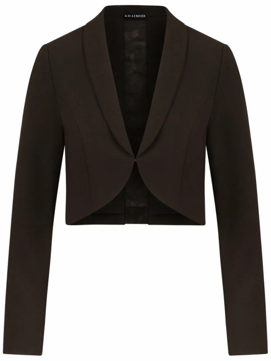 Kraimod Blazer*Damen Blazer schwarz uni