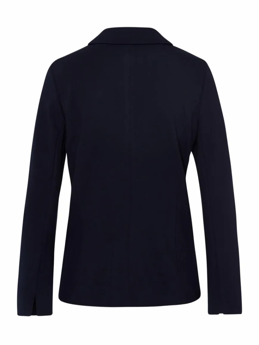 Frank Walder Blazer*Damen Blazer marine blau uni