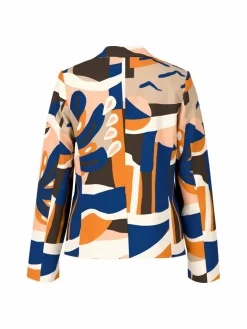 Marc Cain Blazer*Damen Blazer royal gemustert