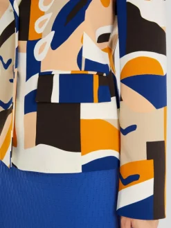 Marc Cain Blazer*Damen Blazer royal gemustert