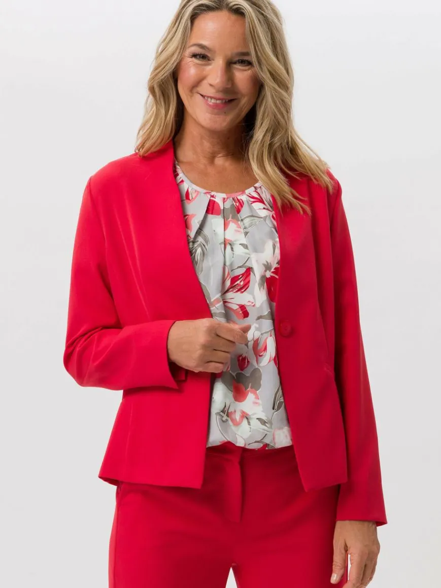 Frank Walder Blazer*Damen Blazer rot uni