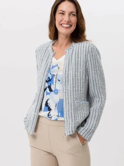 Frank Walder Blazer*Damen Blazer mehrfarbig uni