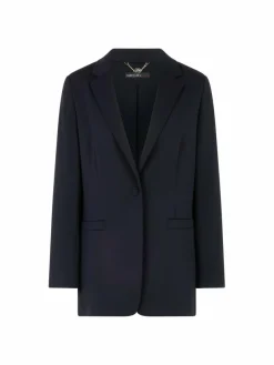 Marc Cain Blazer*Damen Blazer blau uni