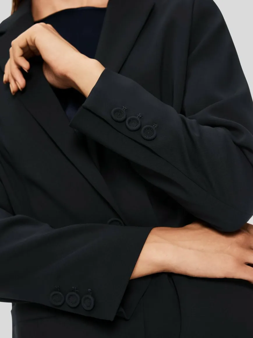 Marc Cain Blazer*Damen Blazer blau uni