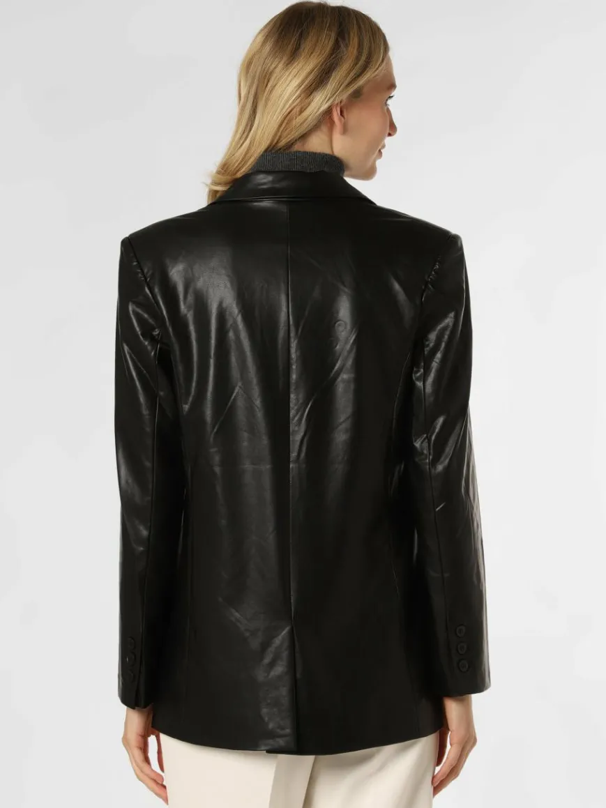 IPURI Blazer*Damen Blazer schwarz uni