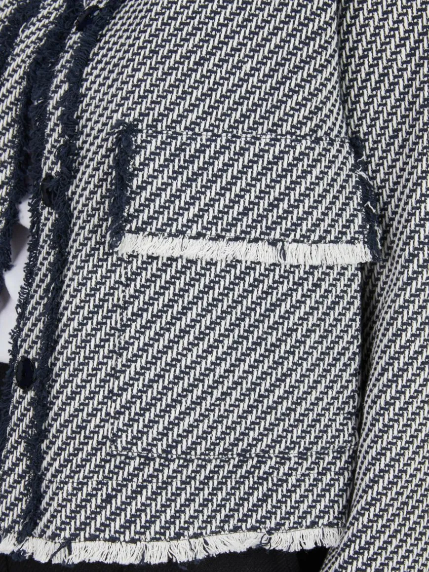 White Label Blazer*Damen Blazer blau uni