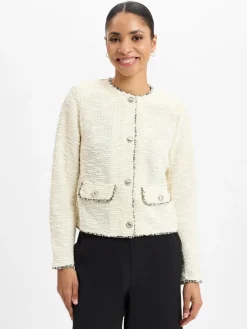 zero Blazer*Damen Blazer ecru uni