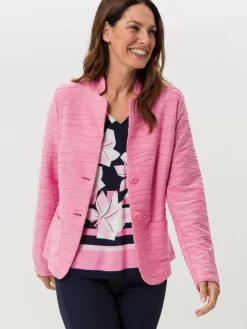 Frank Walder Blazer*Damen Blazer altrosa rosa uni