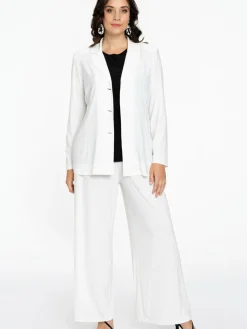 YOEK Blazer*Damen Blazer ecru uni