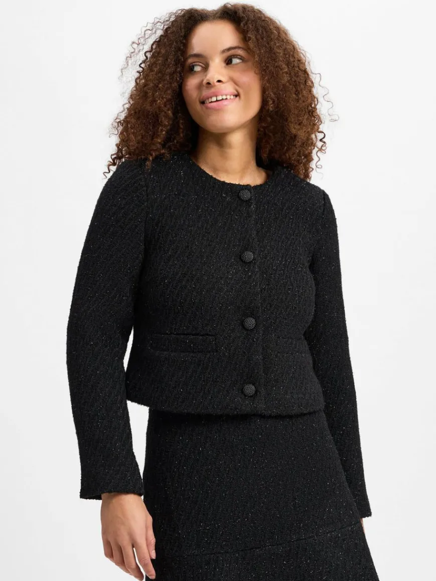 Marie Lund Blazer*Damen Blazer schwarz uni