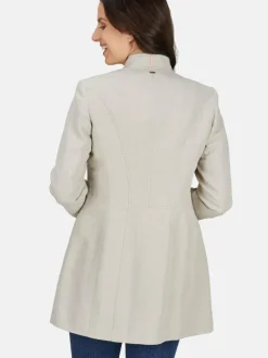 White Label Blazer*Damen Blazer beige uni