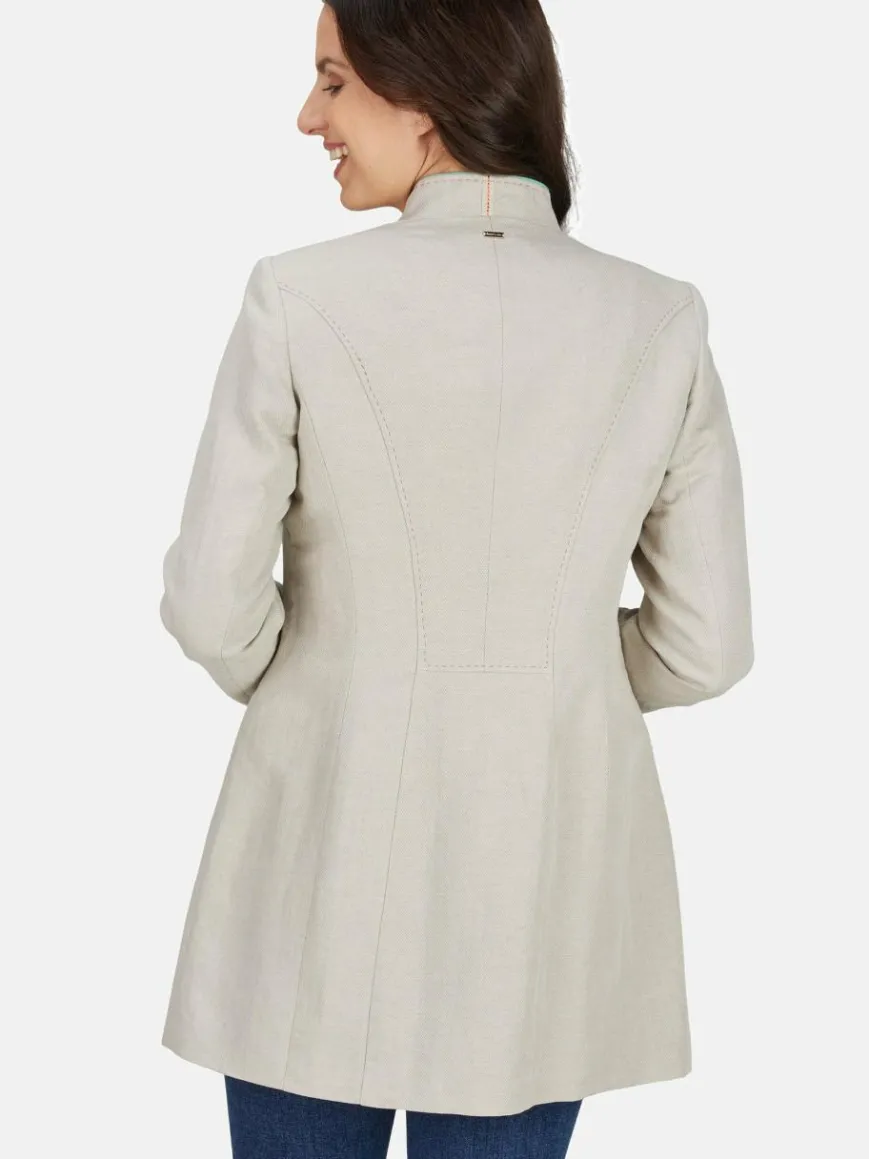 White Label Blazer*Damen Blazer beige uni