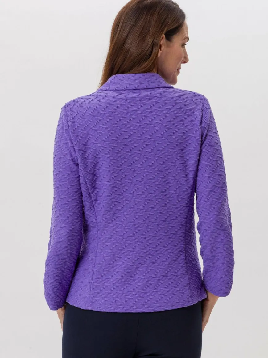 Frank Walder Blazer*Damen Blazer flieder lila uni