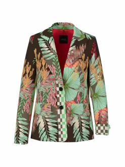 Marc Cain Blazer*Damen Blazer braun gemustert