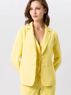 TUZZI Blazer*Damen Blazer gelb uni