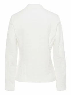 Frank Walder Blazer*Damen Blazer ecru weiß uni