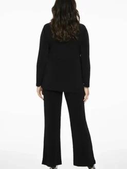 YOEK Blazer*Damen Blazer schwarz uni