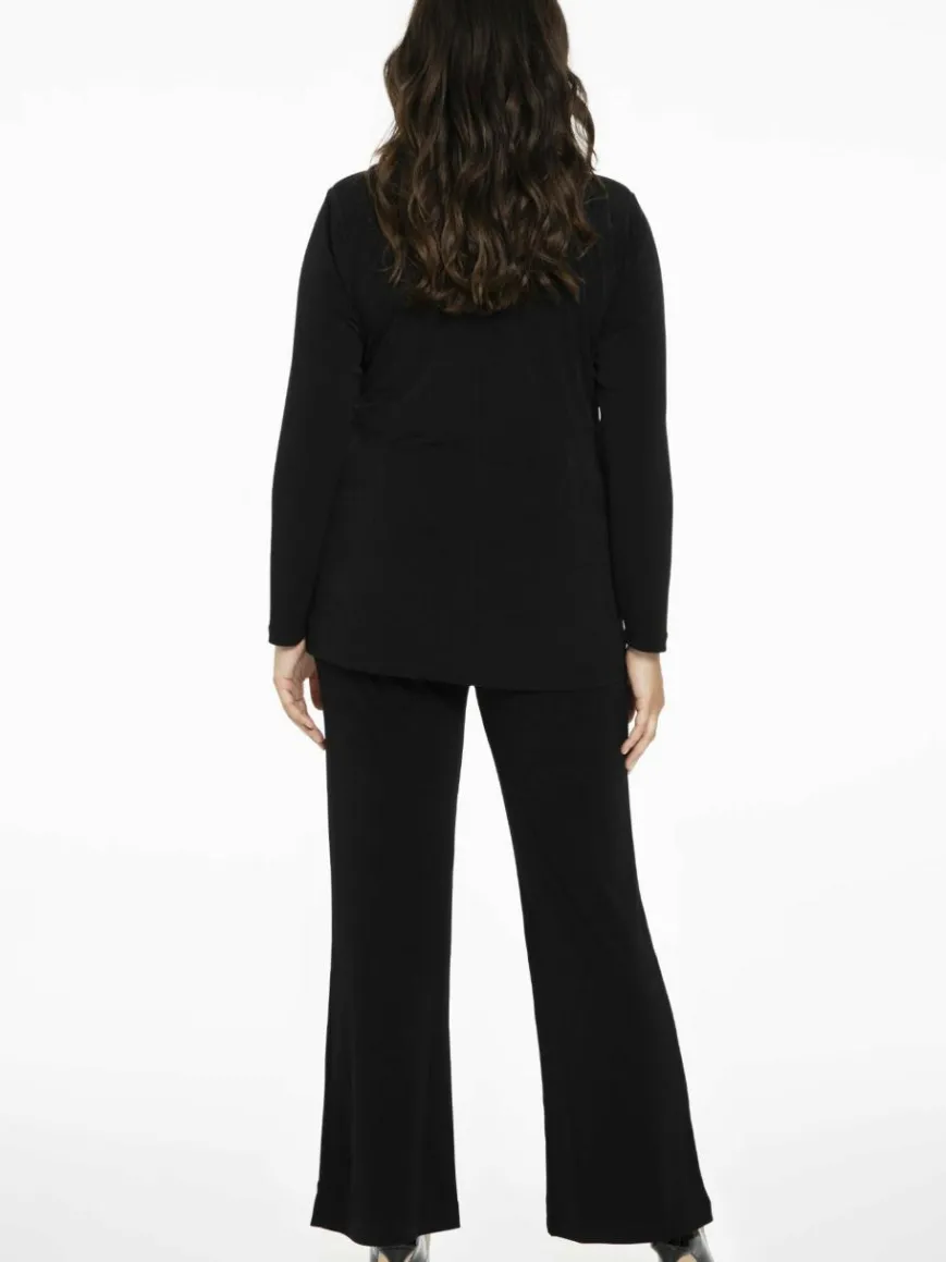 YOEK Blazer*Damen Blazer schwarz uni