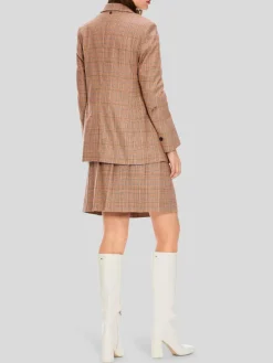 Marc Cain Blazer*Damen Blazer braun gemustert