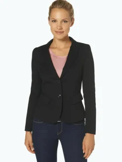 Marc Cain Essentials Blazer*Damen Blazer schwarz uni