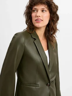 comma casual identity Blazer*Damen Blazer oliv uni
