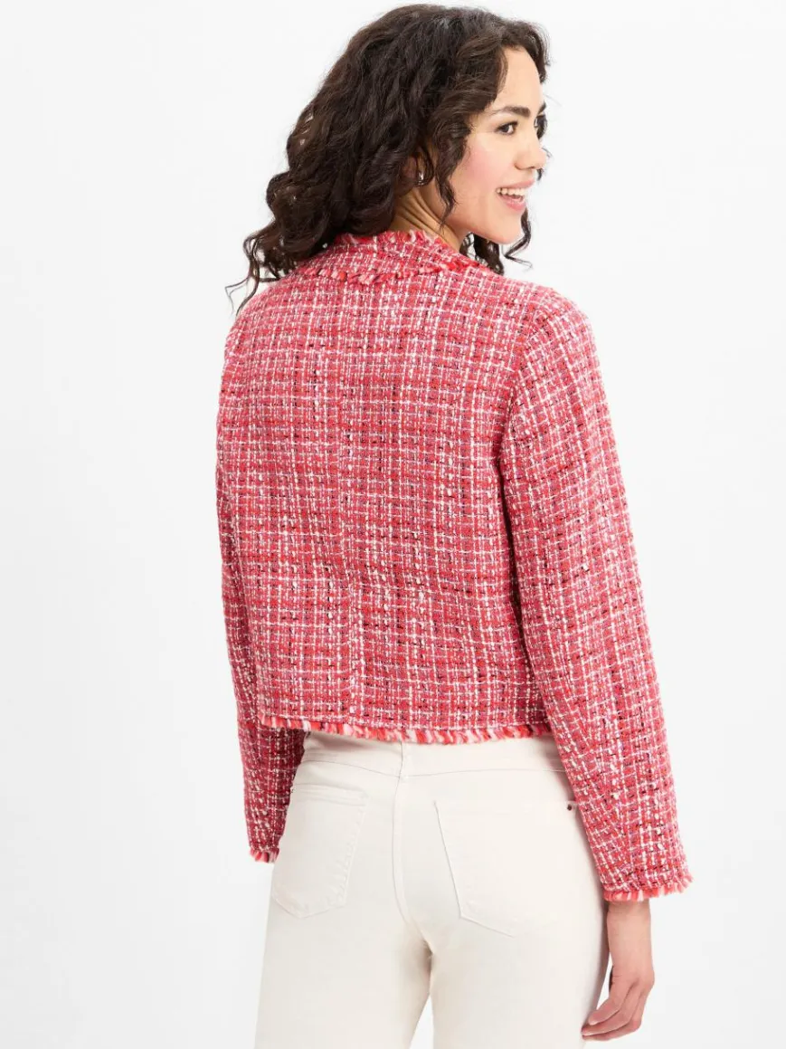 Betty Barclay Blazer*Damen Blazer rot strukturiert