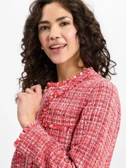 Betty Barclay Blazer*Damen Blazer rot strukturiert