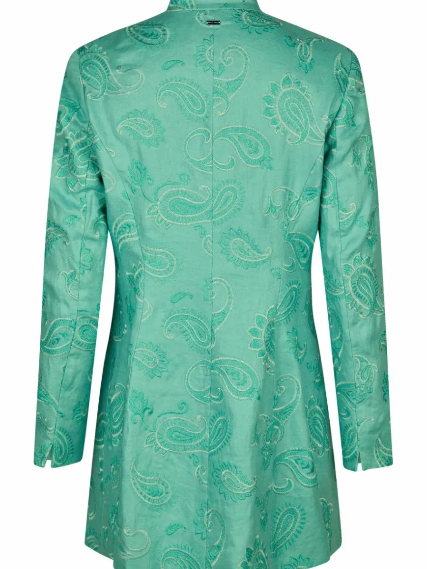 White Label Blazer*Damen Blazer grün gemustert