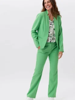 Frank Walder Blazer*Damen Blazer grün uni